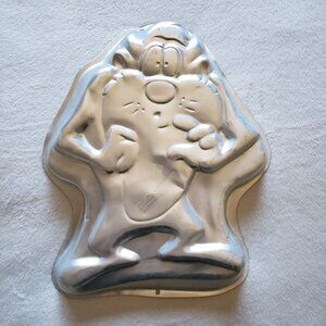 Wilton Vintage Cake Pan 1995 Taz Looney Tunes Tasmanian Devil Aluminum Mold